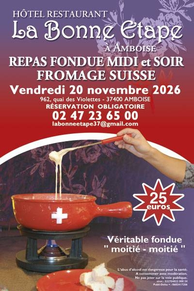 La Bonne Étape - Restaurant Amboise - Hôtel restaurant Amboise